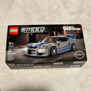 LEGO Nissan Skyline GT-R (R34) - Blue and White